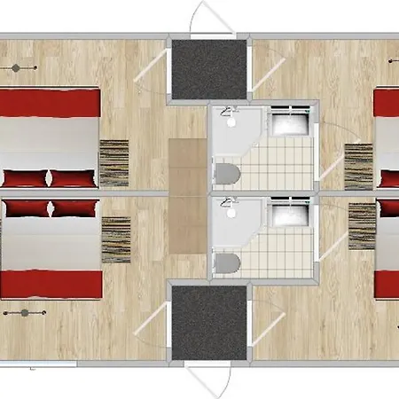 Pensión Am Waldesrand 3*