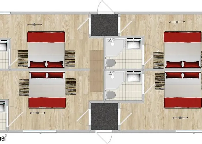 Gasthuis Am Waldesrand 3*